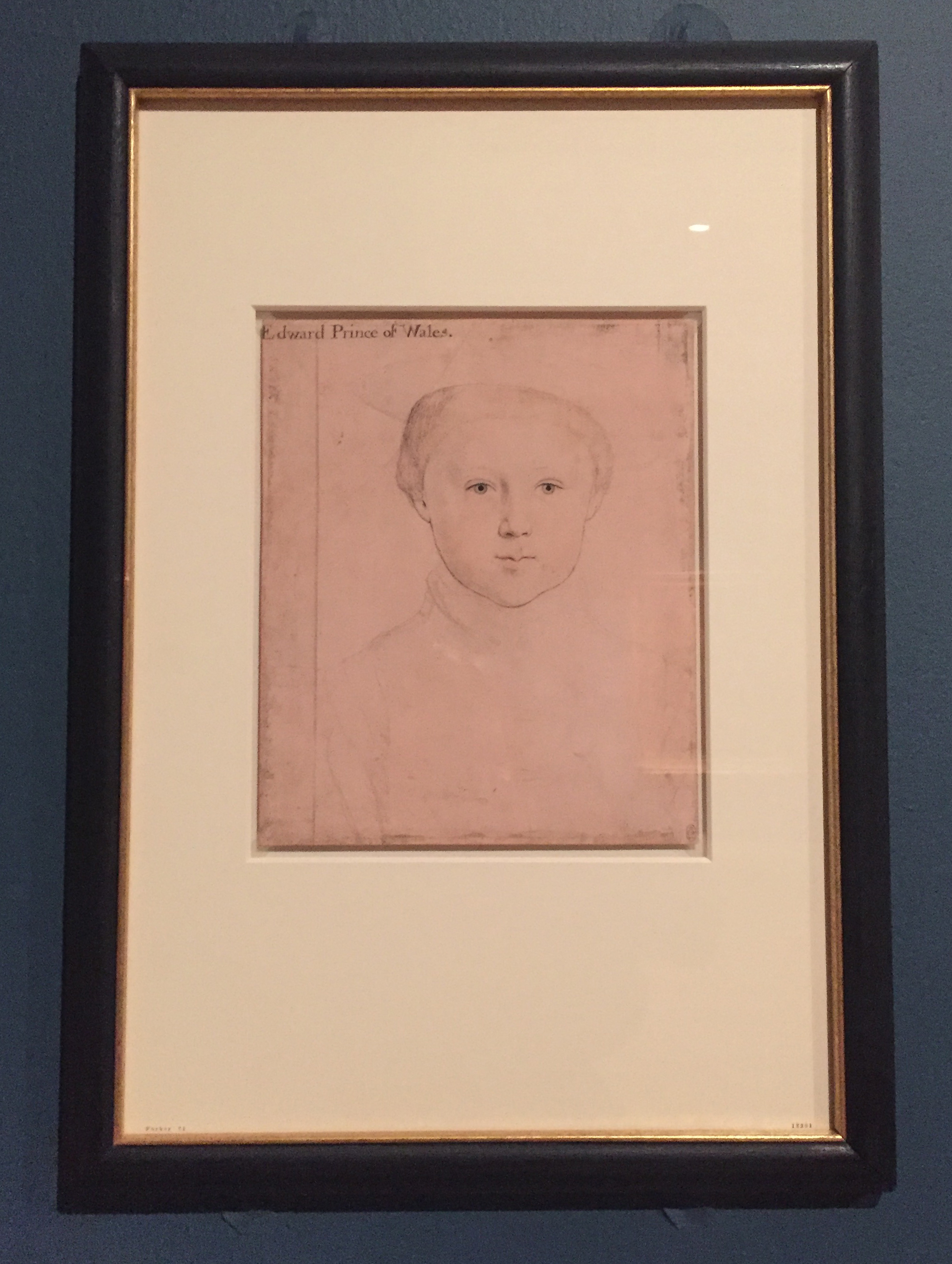 Inline Image - Edward, Prince of Wales (1537-1553) by Hans Holbein the Younger, Courtesy of Compton Verney Art Gallery, Painting Childhood: from Holbein to Freud. The Royal Collection.