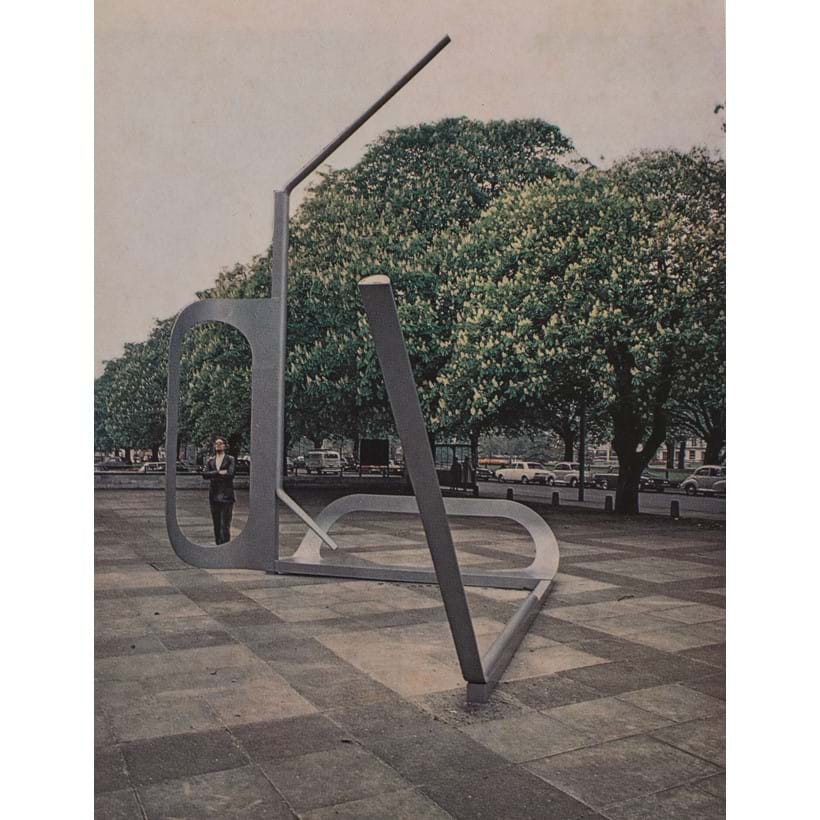 Inline Image - Lot 185: λ Bryan Kneale RA (b. 1930), 'Astonia', steel | Image courtesy of Pangolin London | Est. £20,000-30,000 (+fees)