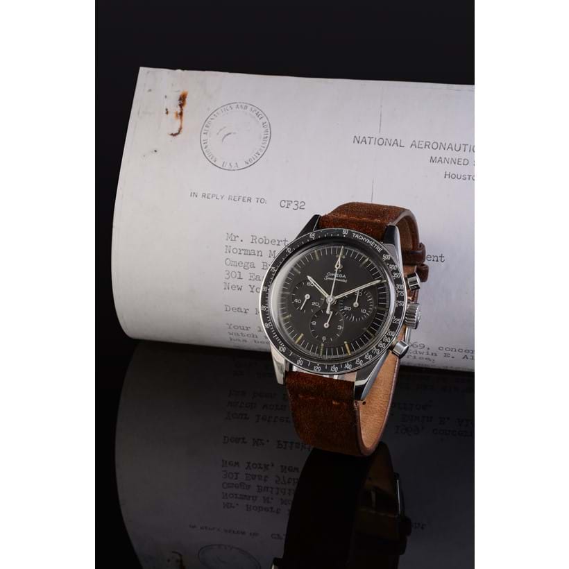 Inline Image - Lot 257: Omega, Speedmaster Ed White, ref. ST 105.003, a stainless steel wrist watch, circa 1967 | Est. £6,000-8,000 (+fees)