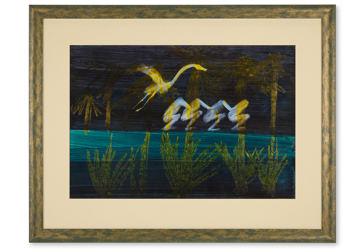 Lot 75 SIR SIDNEY NOLAN (AUSTRALIAN 1917 1992), BIRD AND DANCERS