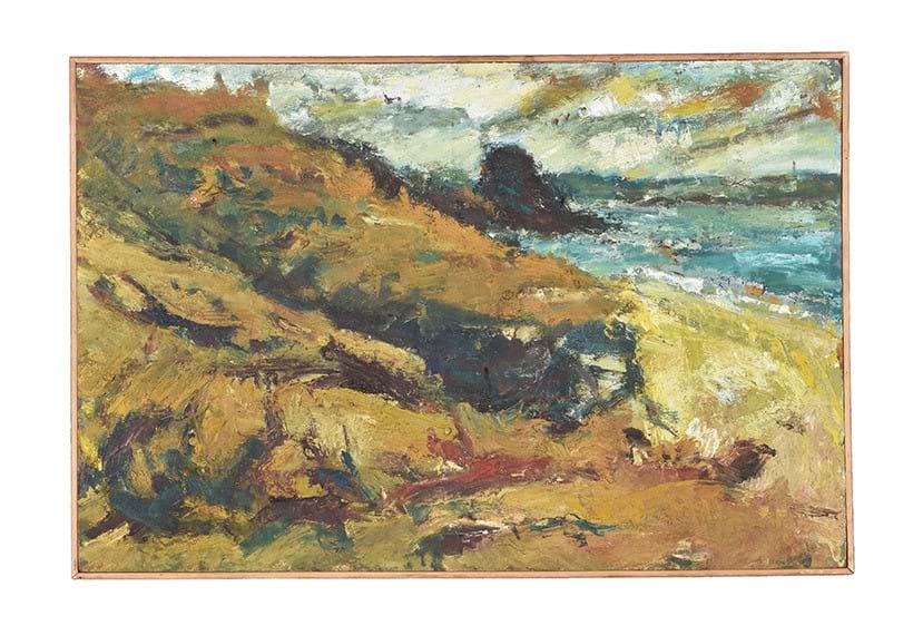 Inline Image - Lot 18 David Gray - Ricketts Head Oil on canvas Signed and dated 1988 verso 61 x 91.5cm (24 x 36 in.) Similar works by this artist retail at: £1,250
