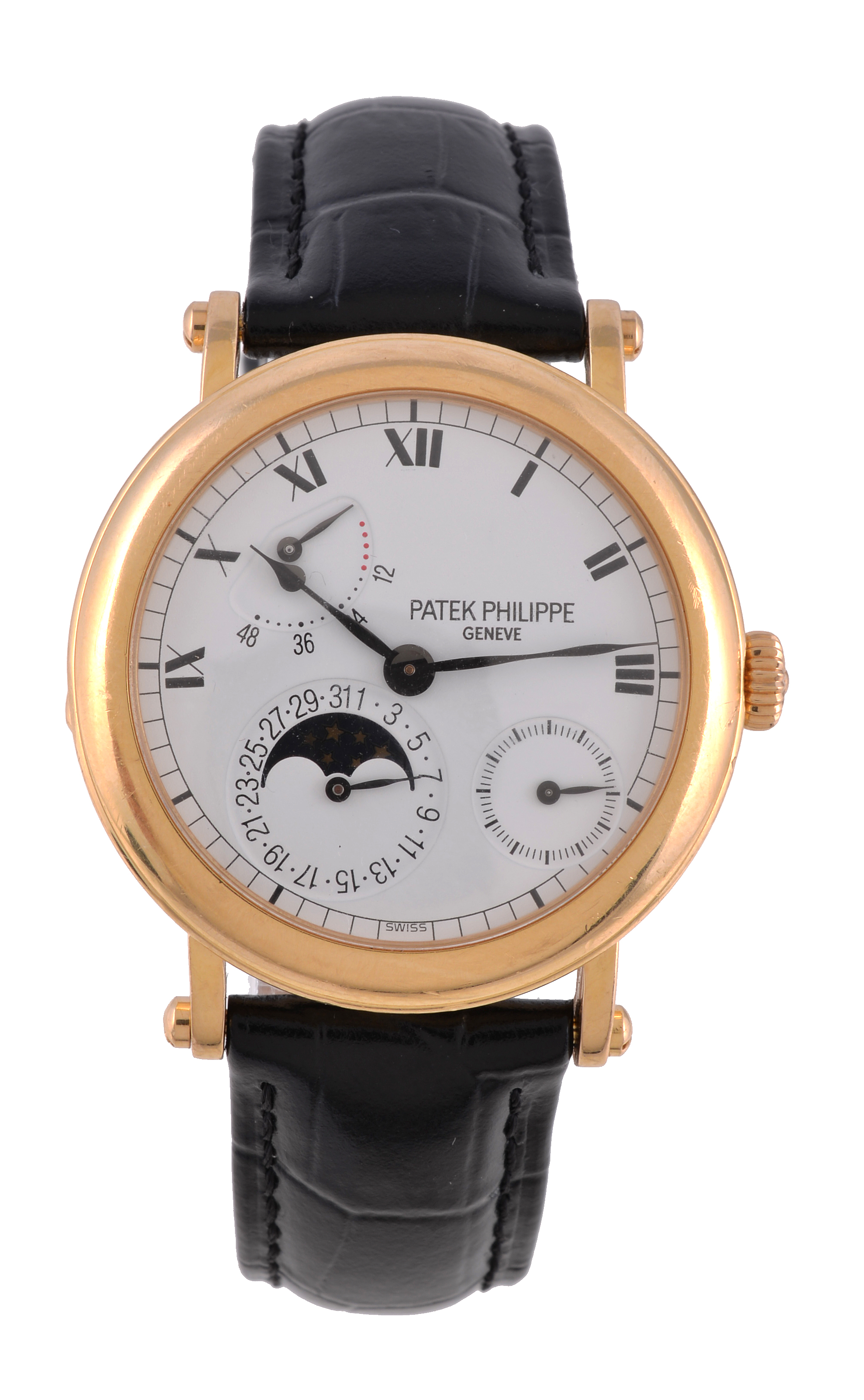 Patek Philippe, ref. 5054, an 18 carat gold wristwatch, no. 4085968, circa 2000