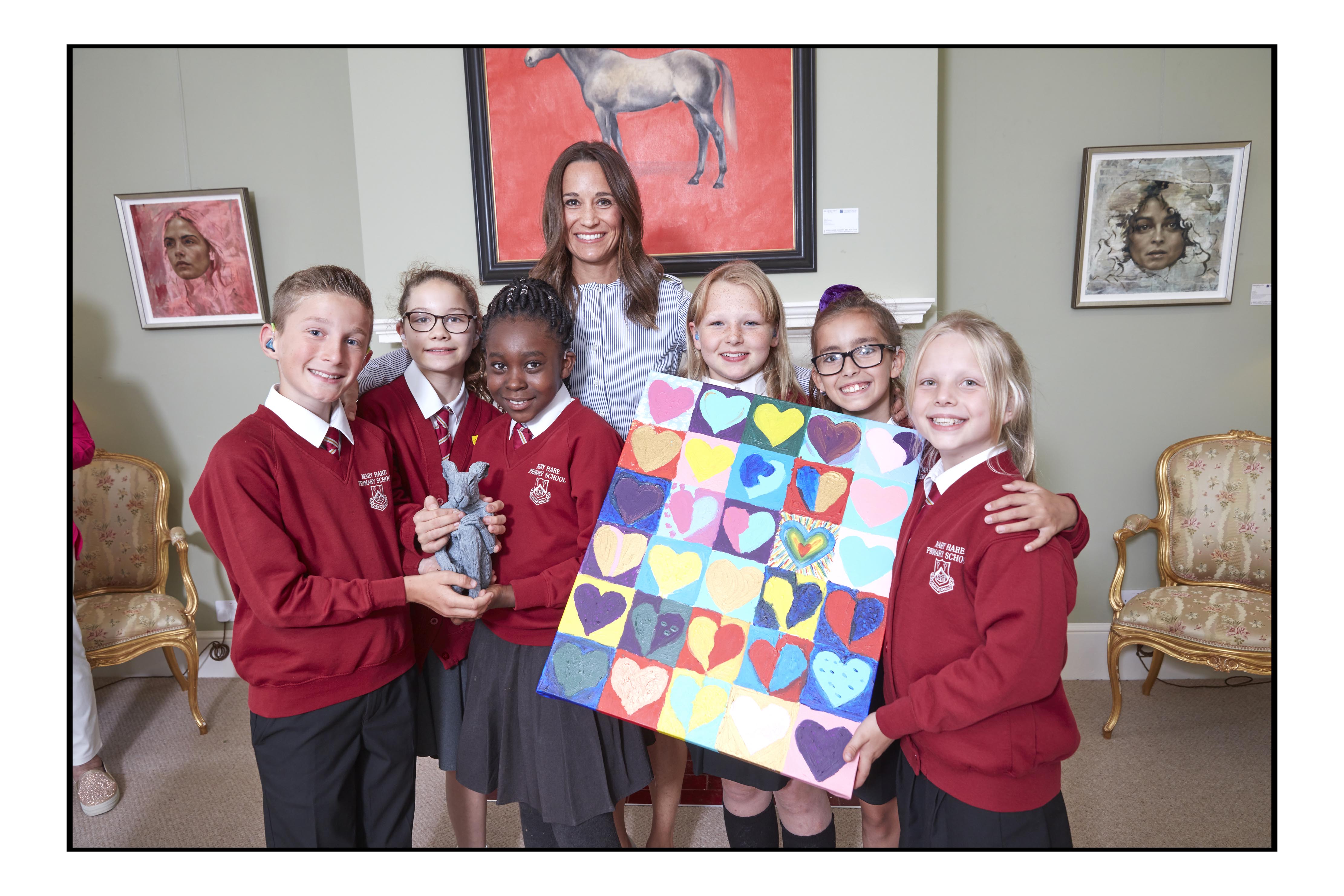 Dreweatts, Pippa Middleton, and a host of acclaimed artists join forces to raise £30,000 for deaf children across the UK