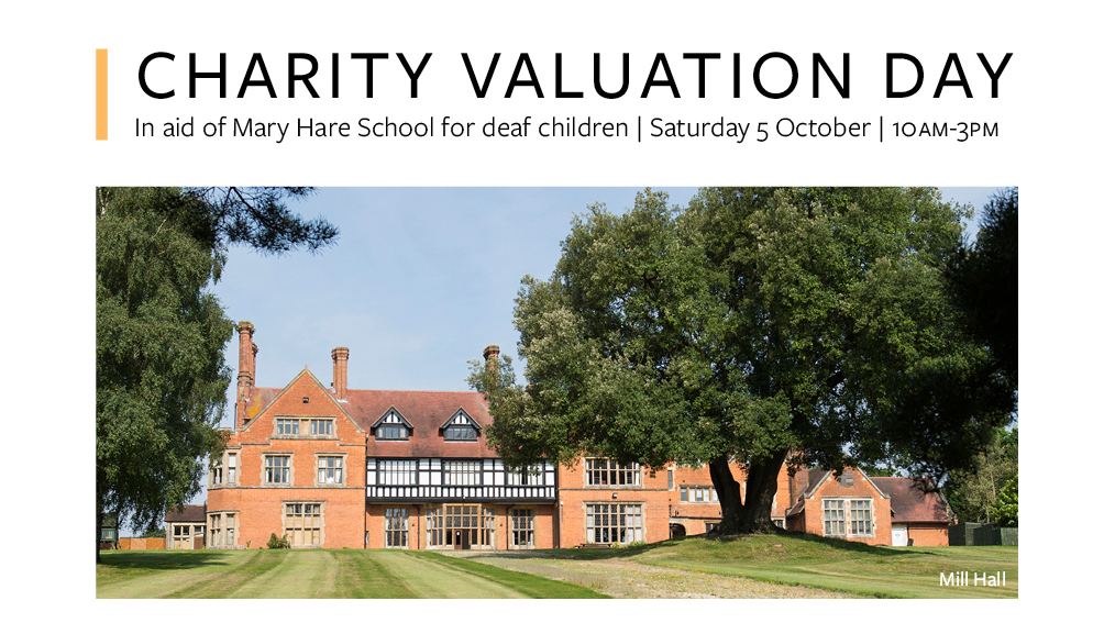 Mary Hare Charity Antiques Valuation Day | 5 October 2019