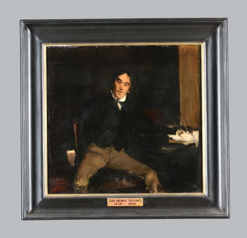 Inline Image - After Jules Bastien-Lepage (French 1848-1884) 'Portrait of Sir Henry Irving', Oil on canvas | Est. £5,000-7,000 (+fees) | Modern & Contemporary Art,  16 October