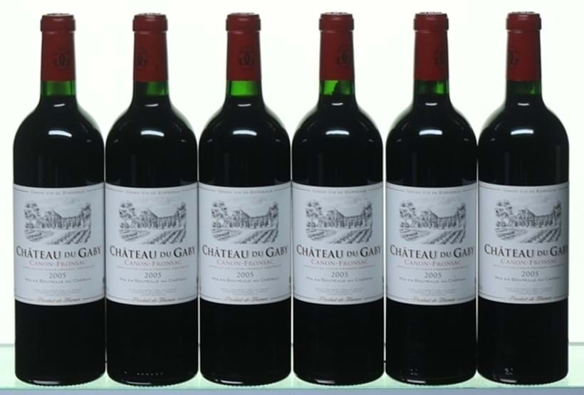 Inline Image - Lots 307-381: Chateau Gaby, Canon-Fronsac