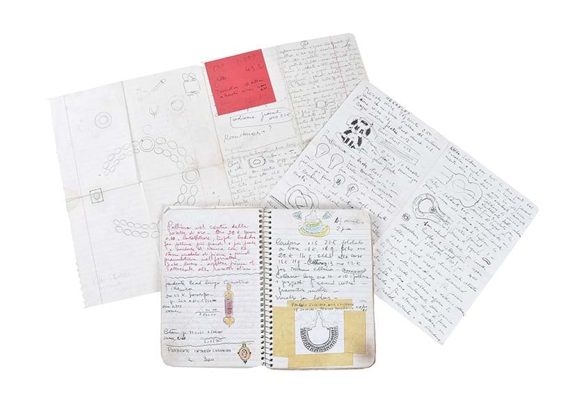 Inline Image - Sketches and illustrations from Natalia Josca’s archive (not included in the sale).