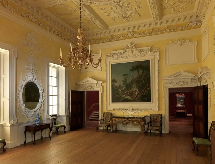 Inline Image - Dining room from Kirtlington Park as installed in Gallery 519, Annie Laurie Aitken Galleries, The Metropolitan Museum of Art, New York