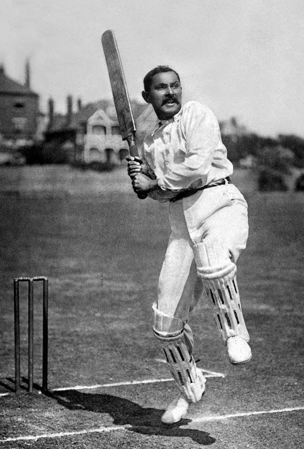 Inline Image - Kumar Shri Ranjitsinhji, Sussex and England, circa 1905.