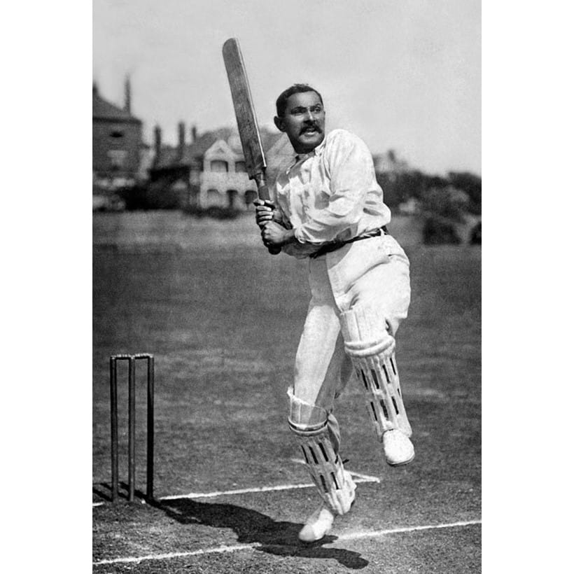 Inline Image - Kumar Shri Ranjitsinhji, Sussex and England, circa 1905.