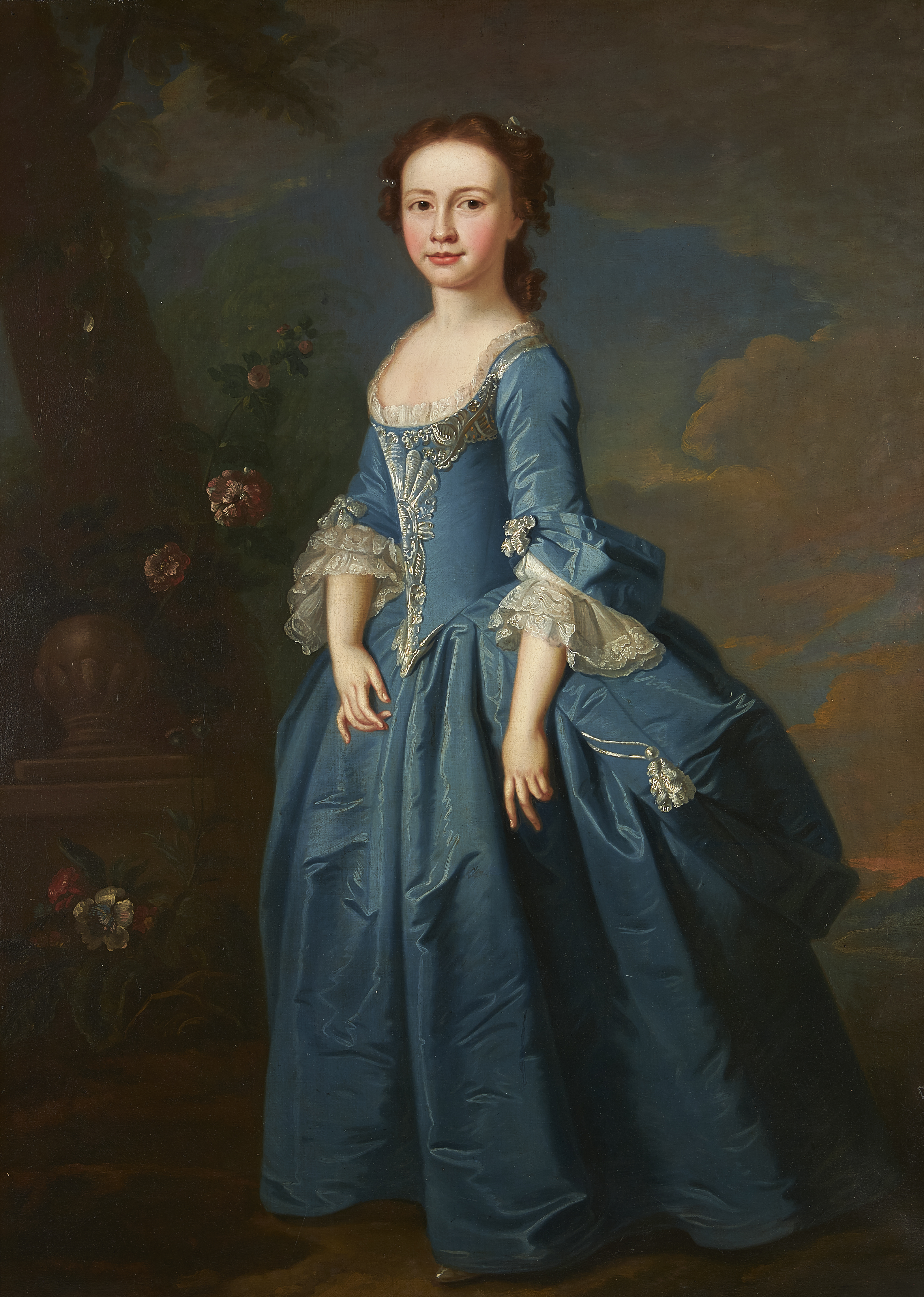 Inline Image - Lot 83 Circle of Thomas Hudson (British 1701-1779), Portrait of Anne Matson (1766-1808), wife of Thomas Morland, Oil on canvas, Est. £6,000-9,000 (+ fees). Ann Matson came originally from Westmorland. She married Thomas Morland together they had the largest number of children of any generation of Court Lodge Morlands - eight in total.