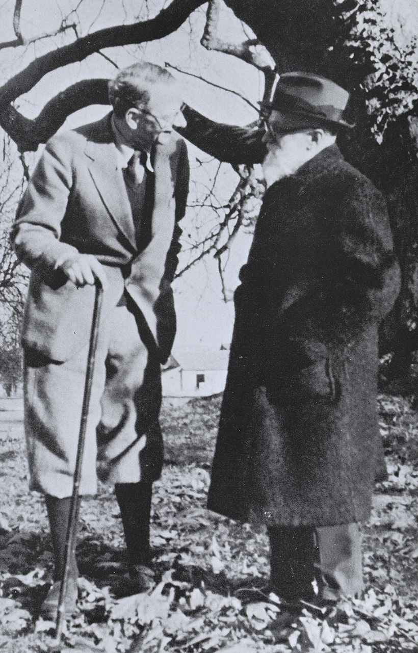 Maze With Vuillard At Les Clayes, 1937