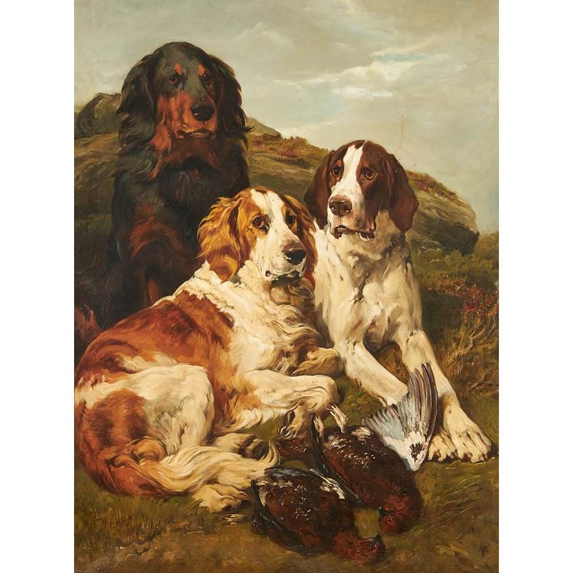 Inline Image - Lot 230, John Emms (British 1844-1912), August on the Moor, Oil on canvas, Est. £30,000-50,000 (+ fees)
