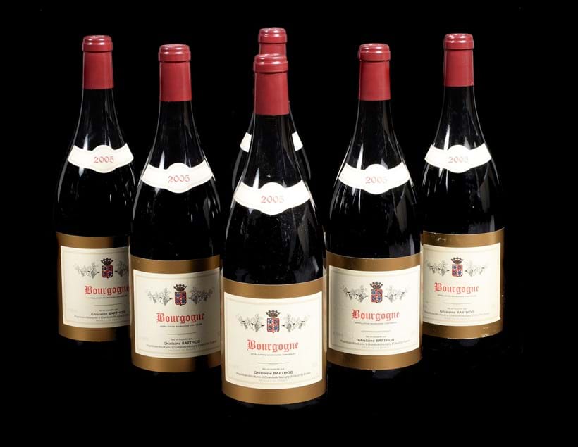 Inline Image - Lot 139: 2005 Bourgogne, Domaine Ghislaine Barthod, 6x150cl | Est. £250-350 (+ fees)
