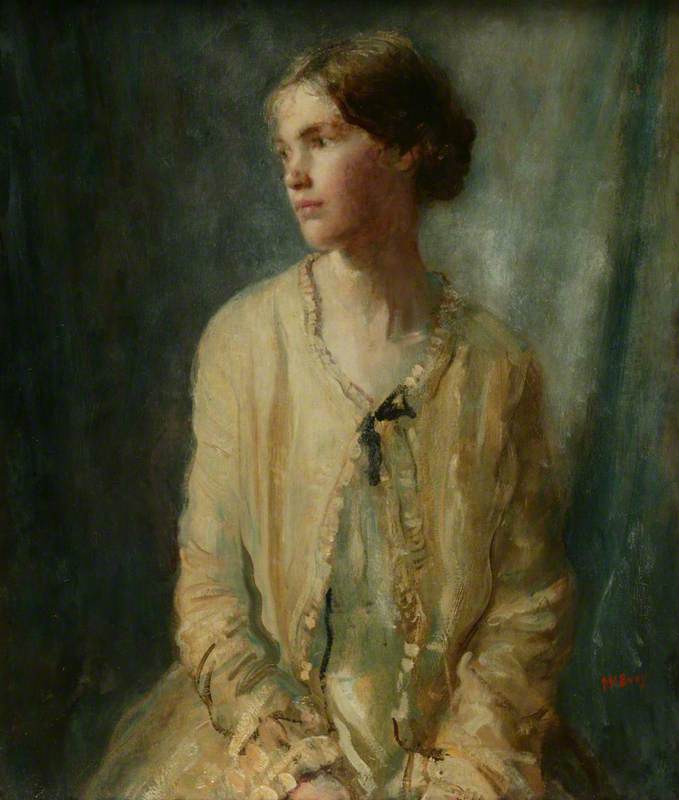 Inline Image - Ambrose McEvoy, ‘Silver and Grey’. On display at Philip Mould, cat no.5. Image courtesy of Manchester Art Gallery, Manchester.