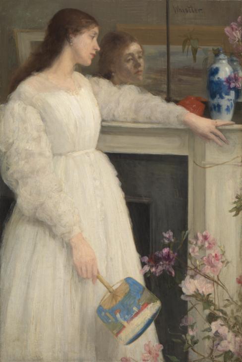 Inline Image - James Abbott McNeill Whistler, Symphony in White, No.2, 'The Little White Girl'. Image courtesy of the Tate, London