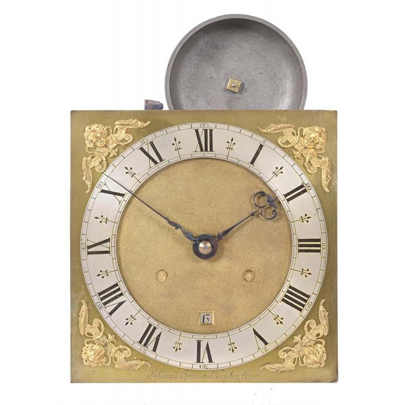 Inline Image - Lot 185: A rare Charles II eight-day longcase clock movement, John Fromanteel, London, circa 1675 | Est. £1,500-2,500 (+fees)
