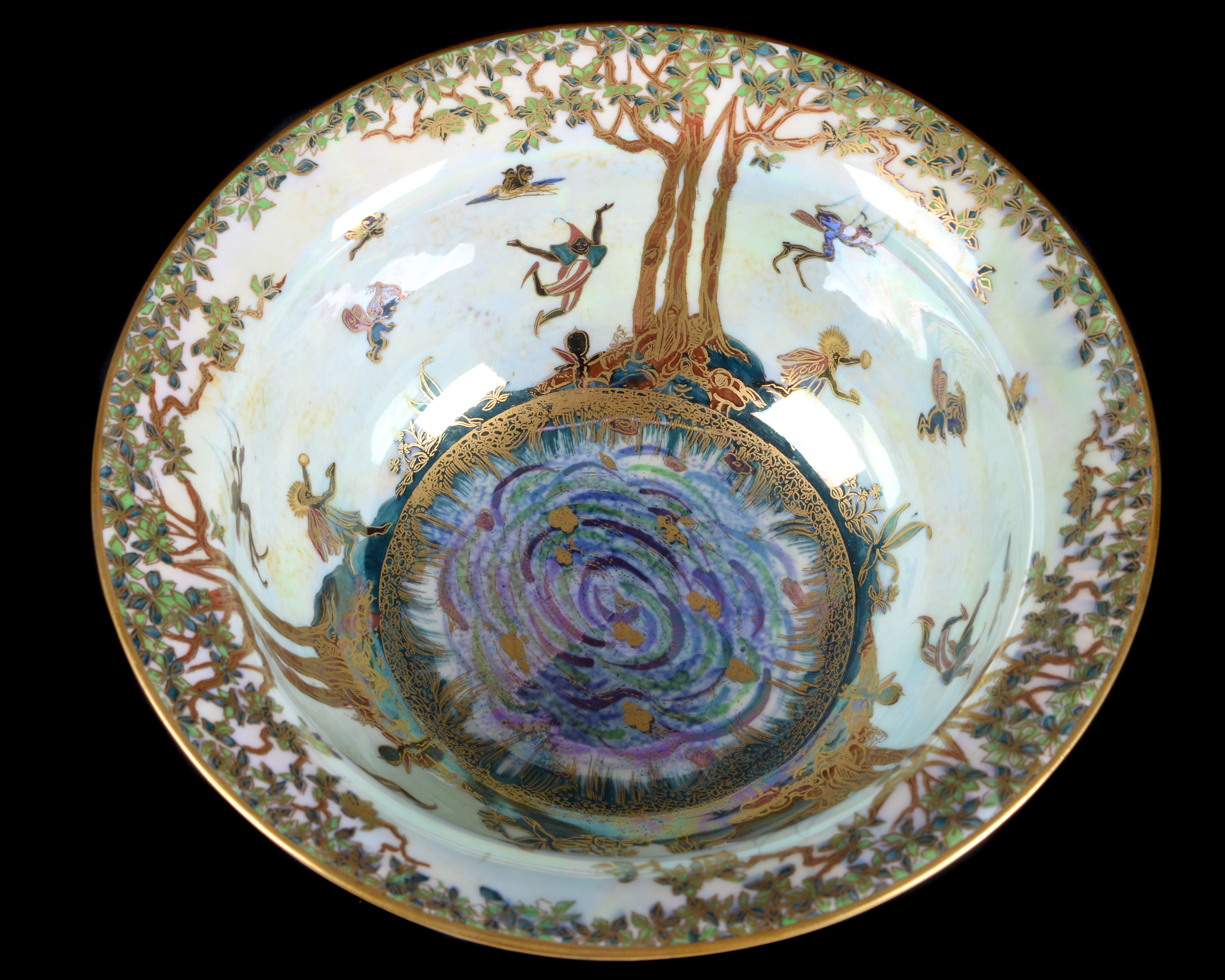  八角形 Fairyland Lustreドラゴン アンティーク 八角形 Fairyland Lustreドラゴン アンティーク Wedgwood
