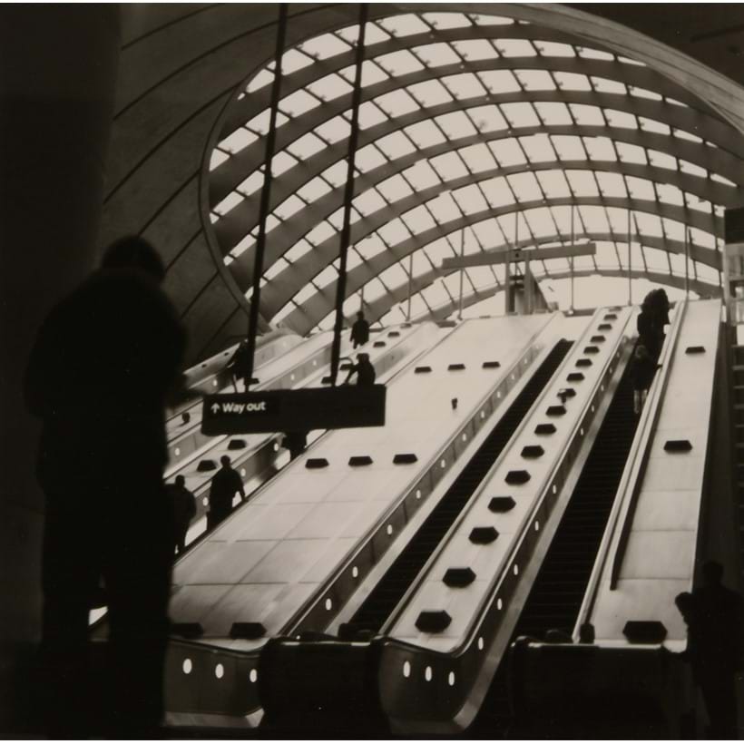 Inline Image - Anthony Jones (b. 1962), 'Canary Wharf, 1990s', Gelatin silver print, signed, titled, dated and editioned out of 45 in pencil verso