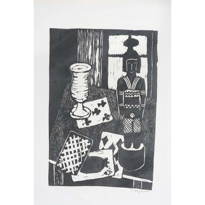 Inline Image - Lithograph, Signed in pencil lower right