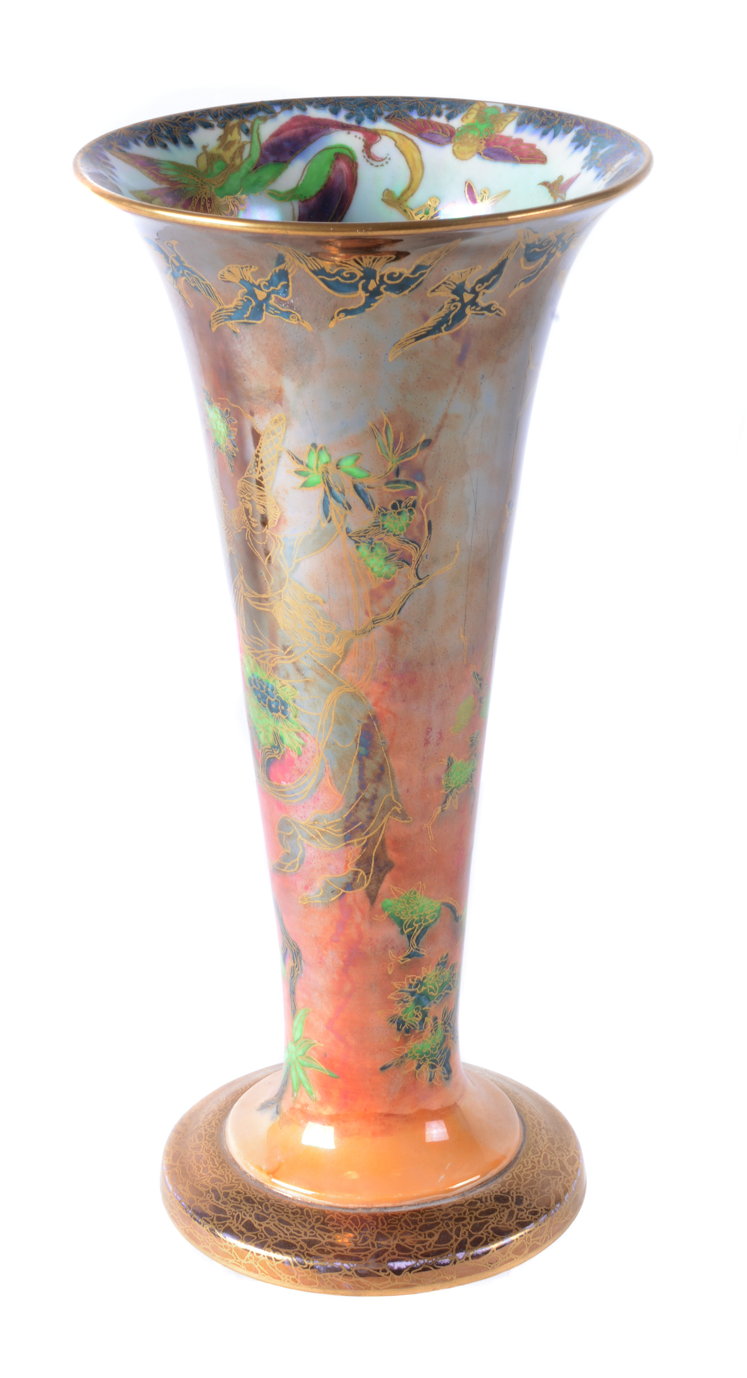 Inline Image - (Fig. 5) Daisy Makeig-Jones for Wedgwood, a Fairyland Lustre trumpet vase