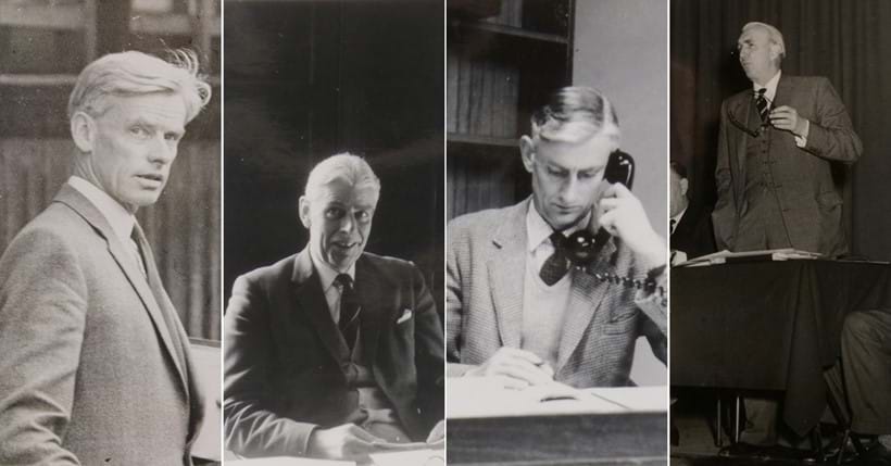 Inline Image - Colin Barton (C.W.B), Michael Barton, Desmond Barton (D.H.B) and Frederick Cole