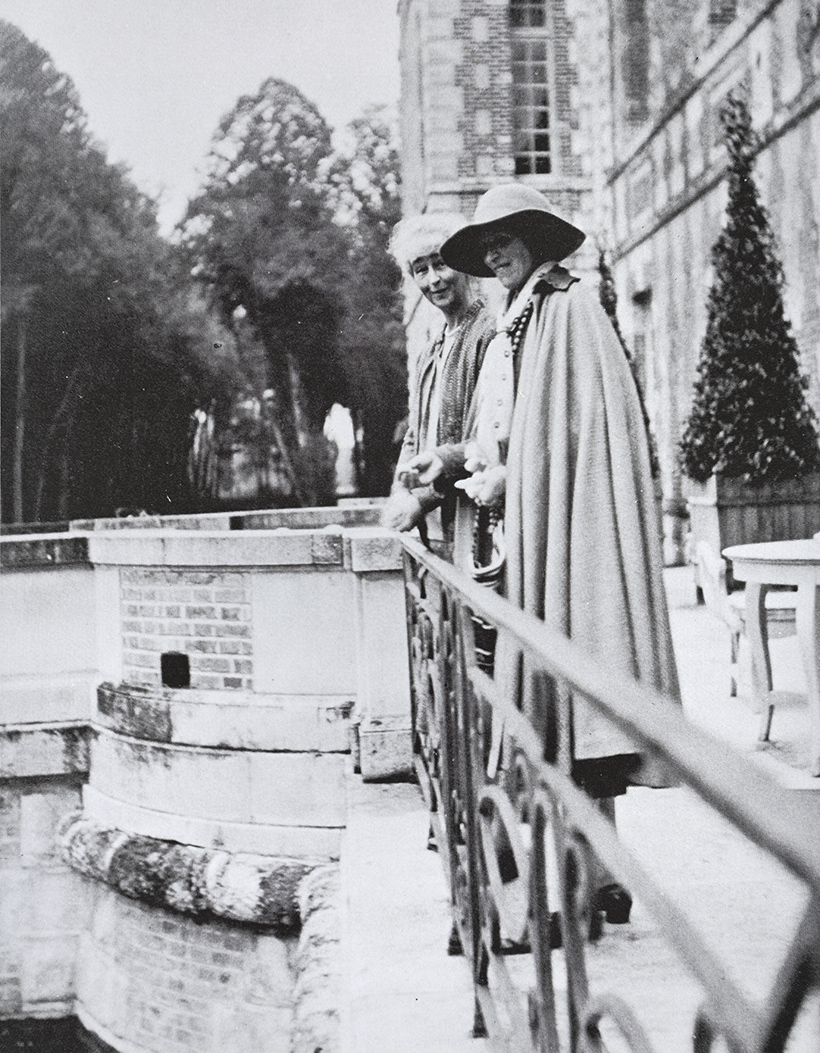 Margaret Maze And Consuelo Vanderbilt Balsan At Le Château De Saint Georges Motel, 1933