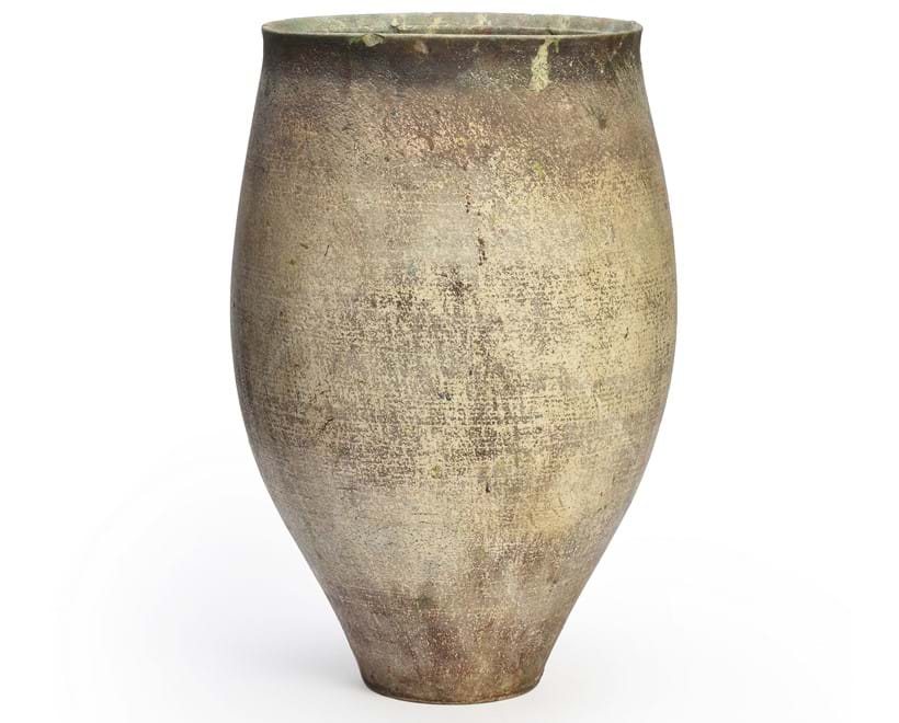Inline Image - Lot 111: λ Hans Coper (1920-1981), A large Stoneware Vase | Est. £1,000-1,500 (+fees)