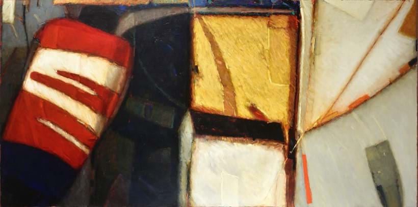 Inline Image - Lot 15: λ John Shinnors (Irish b. 1950), 'Rising Kite, Clare Island Cycle', Oil on canvas | Est. £10,000-15,000 (+fees)