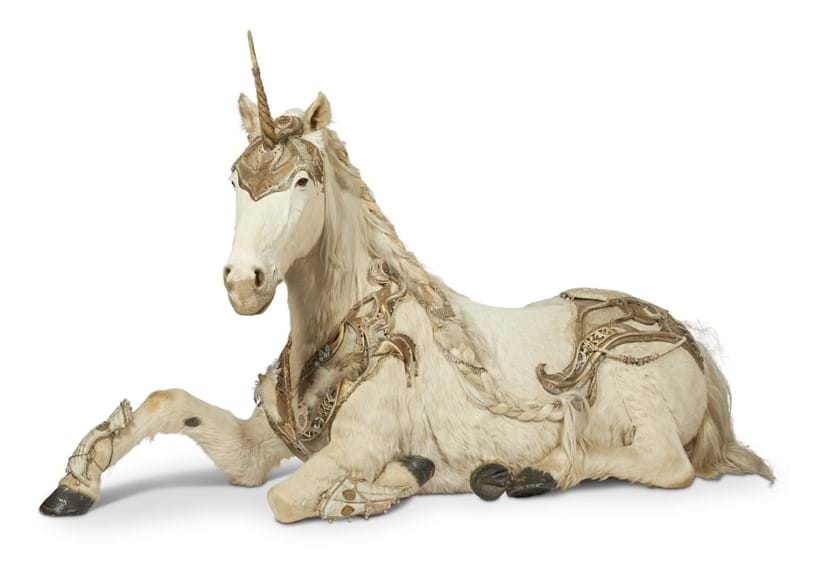 Inline Image - Lot 15: 'THE AYNHOE UNICORN' BY JAMES PERKINS, 2015 | Sold for £35,000