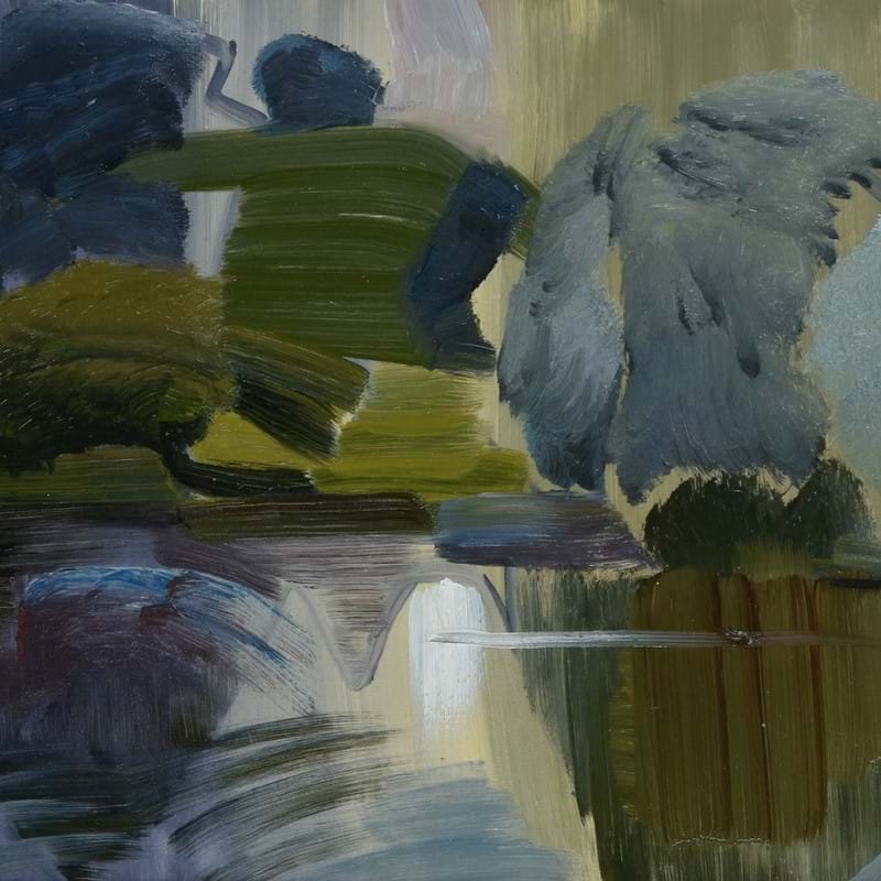 An Exceptional 1956 painting of Wittenham Clumps by Ivon Hitchens | Modern and Contemporary Art Auction | 18 March 2021