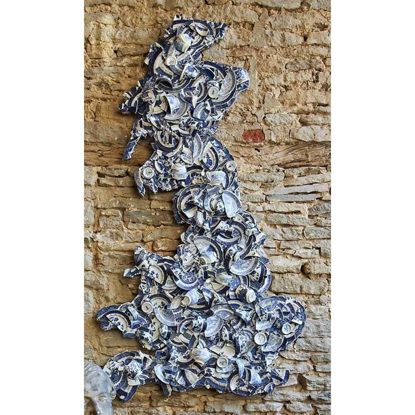 Inline Image - Lot 548: BOUKE DE VRIES (B. 1960), TEA TIME BRITAIN, LARGE, 2019 | Est. £6,000-10,000 (+fees) | Sold for £16,250