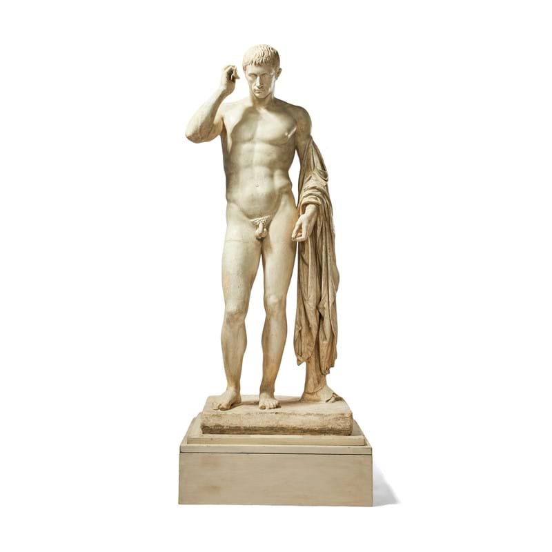 An impressive life-size plaster model of Germanicus | The Spirit of the English Country House