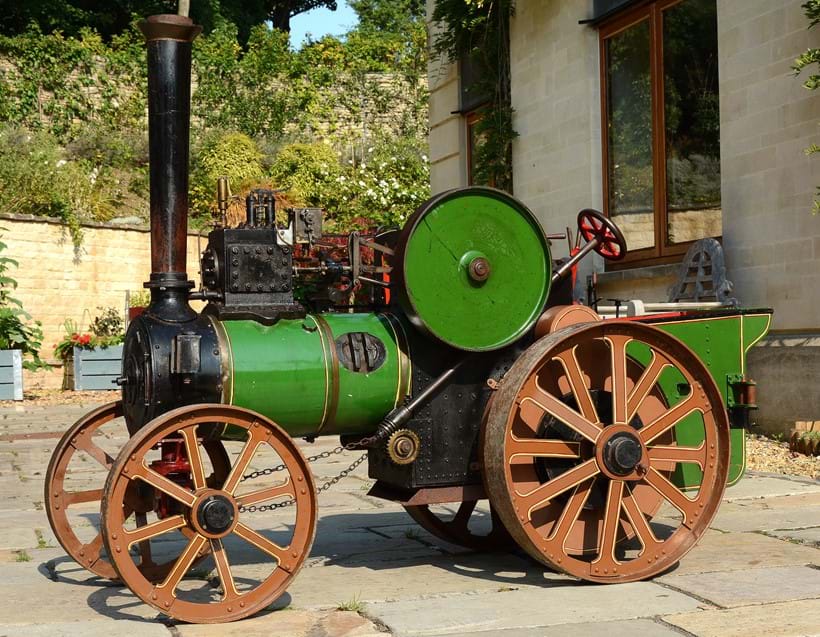 Inline Image - Lot 109: A freelance approximate 4 inch scale model of an agricultural traction engine | Est. £4,000-6,000 (+fees)
