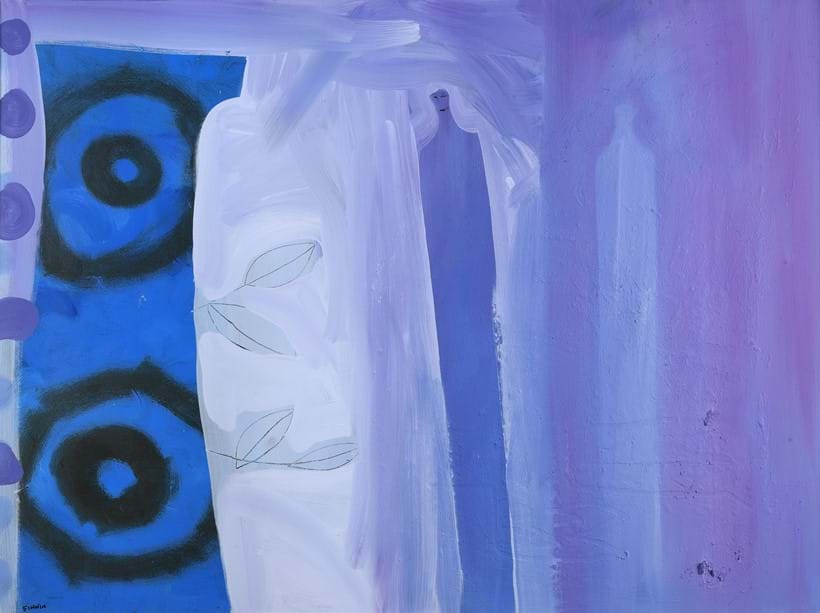 Inline Image - Lot 22: λ Martin Finnin (Irish b.1968), 'Getting off the Pedestoo', Mixed media on canvas | Est. £2,500-3,000 (+fees)