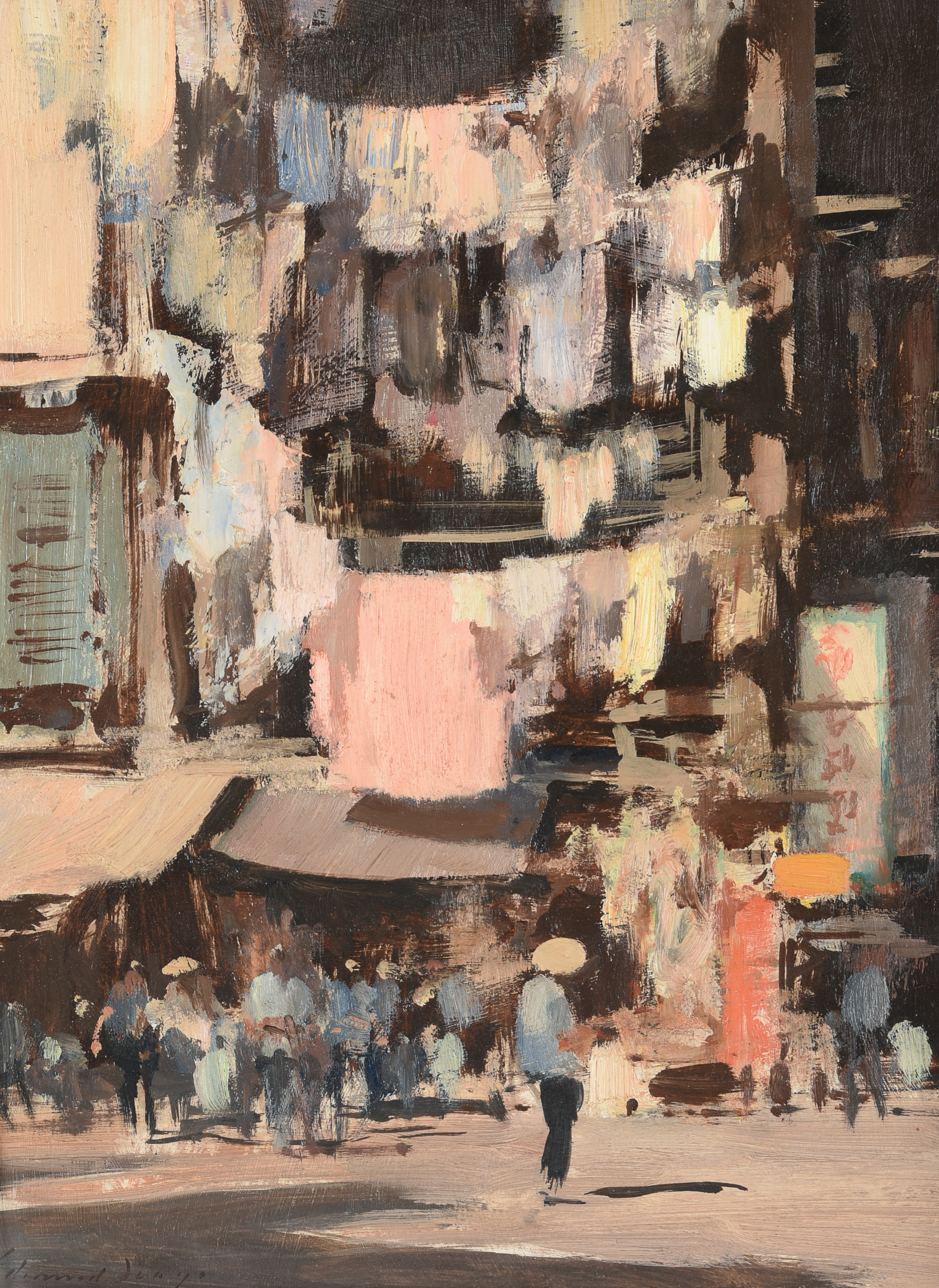 Inline Image - Lot 113: λ Edward Seago (British 1910-1974), 'Street in Hong Kong', Oil on board | Est. £15,000-25,000 (+fees)