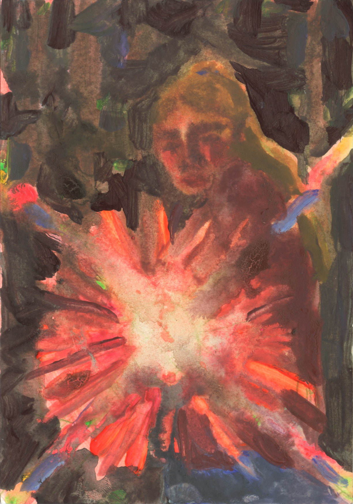 Inline Image - Lot 209: Rebecca Harper, 'Search, Torch, Touch, 2021', Signed verso | Sold for £500