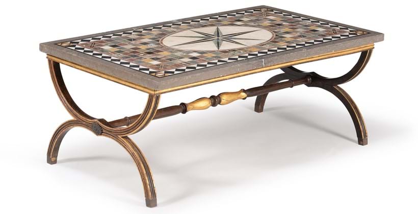 Inline Image - Lot 189: An Italian specimen marble table top, late 18th/early 19th century | Est. £600-800 (+fees)