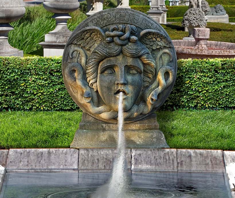 Inline Image - Lot 201: A Continental, probably Italian sculpted limestone wall fountain, 20th century | Est. £7,000-10,000 (+fees)