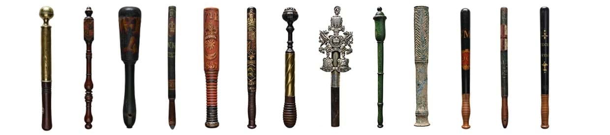 The Constable Collection: A Private Collection of Painted Truncheons, Tipstaves and Early Weapons | 12 May 2021