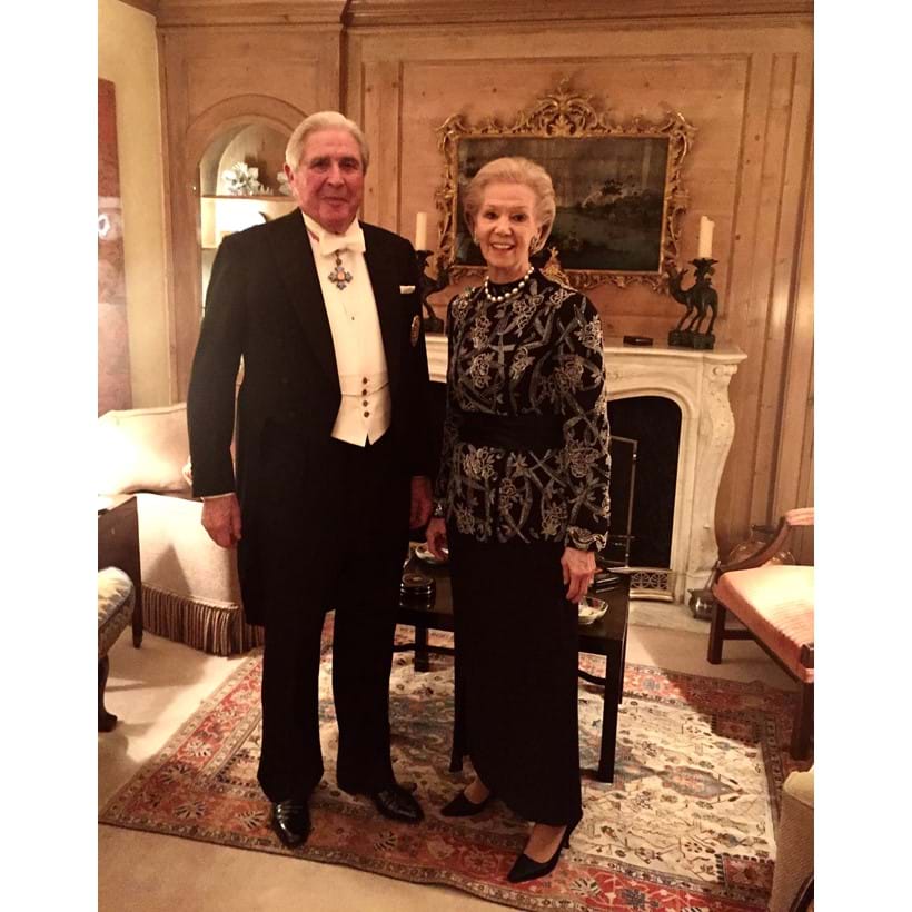 Inline Image - Sir David and Lady Scholey