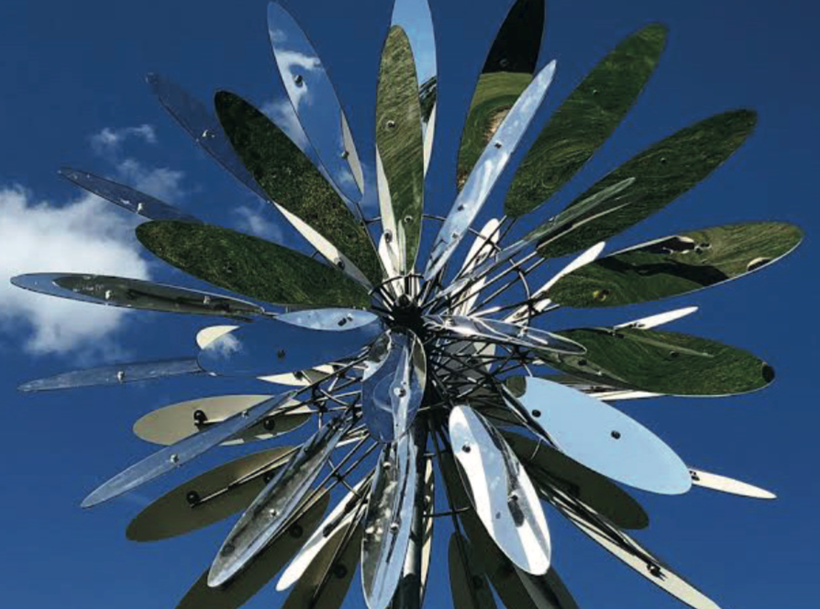 Inline Image - 'Silver Flower' by Michael Chaikin