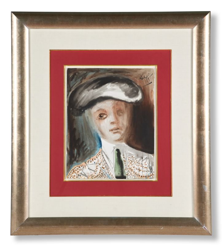 Lot 37: SALVADOR DALI (SPANISH 1904-1989), TORÉADOR (PORTRAIT OF THE BULLFIGHTER HERO - CARMEN II)