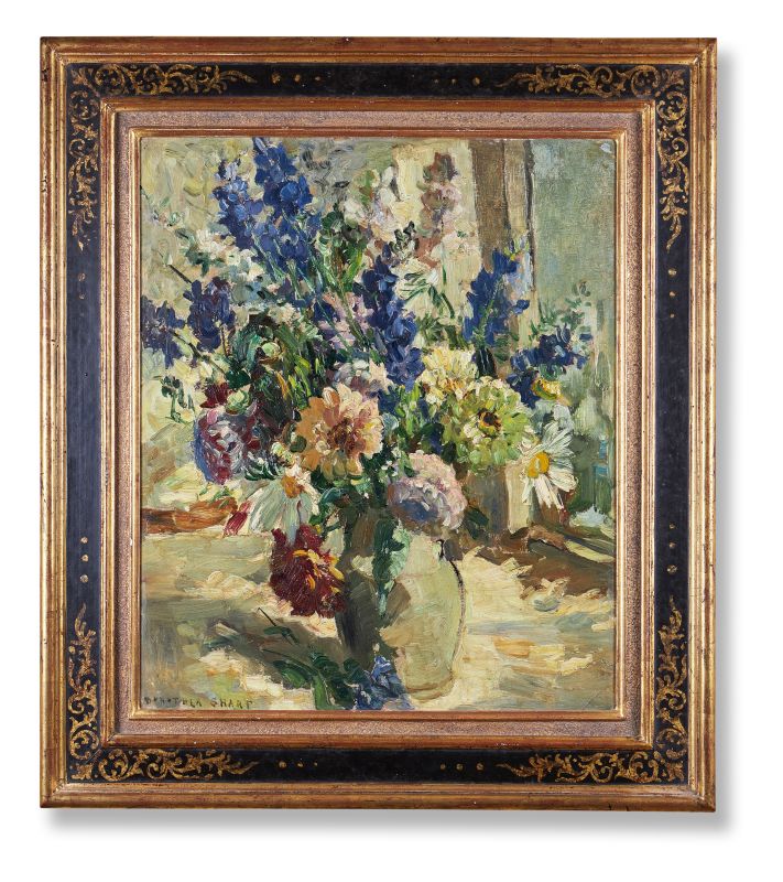 Lot 239: DOROTHEA SHARP (BRITISH 1874-1955), STILL LIFE OF SUMMER FLOWERS