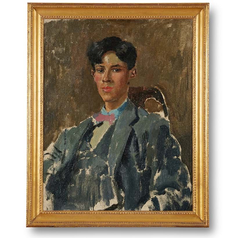 Inline Image - Lot 196: λ Augustus John (British 1878-1961), 'Portrait of David, the painter's son (1902-1944)', oil on canvas | Est. £40,000-60,000 (+fees)