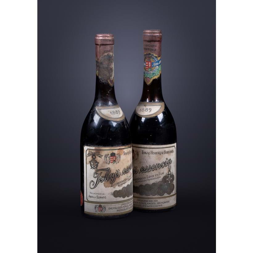 Inline Image - 1889 Tokaji Essencia, Zimmerman Lipot | Est. £500-1,000 (+fees) per 500 ml bottle (sold in two separate lots)