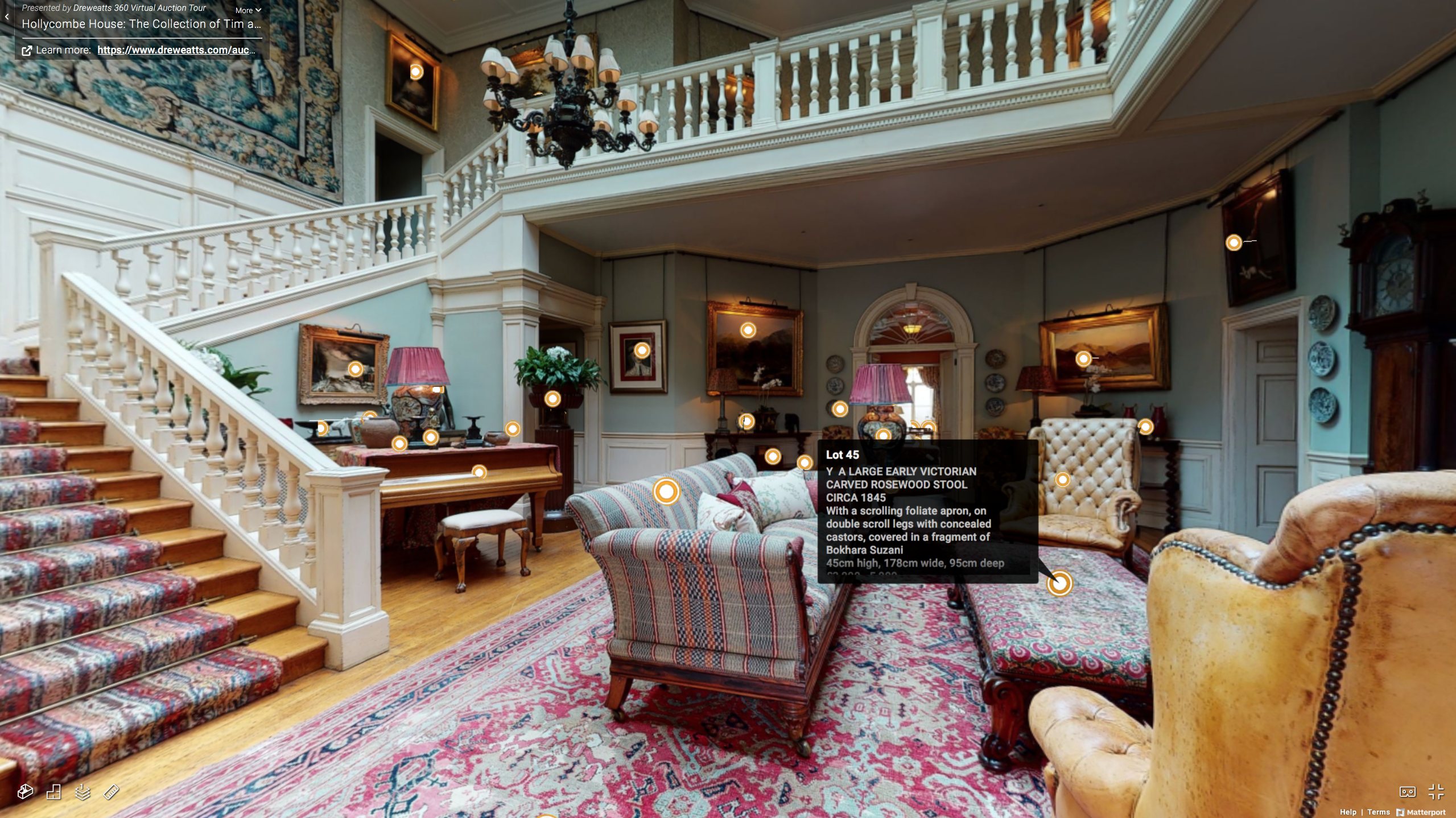 Dreweatts 360 Virtual Auction Tours