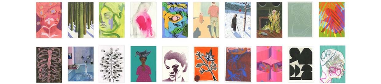 Art on a Postcard Summer Auction | Art on a Podcast