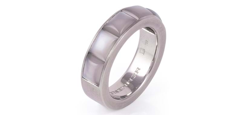 Inline Image - Lot 209: A moonstone band ring by Hemmerle | Est. £1,500-2,000 (+fees)