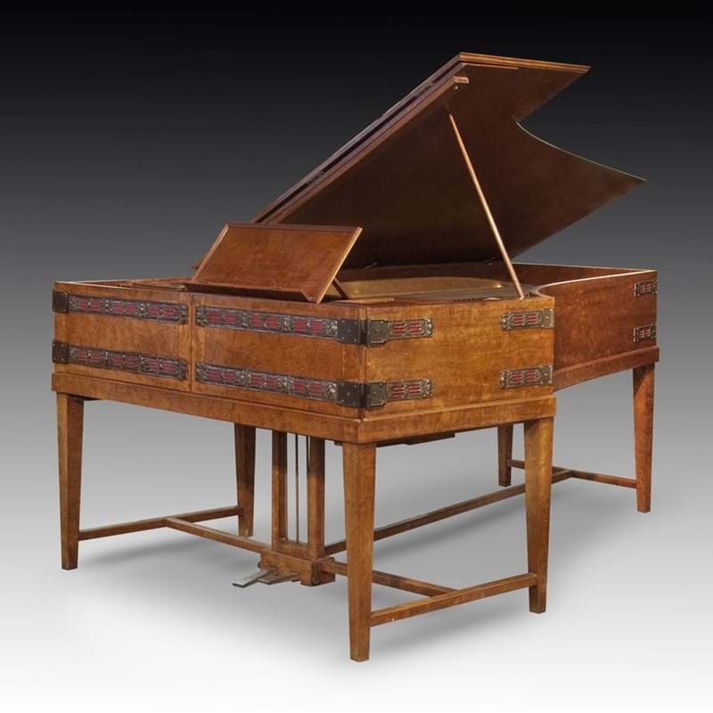 Lot 15:  Broadwood; a 7'4'' Barless grand piano, dated 1904